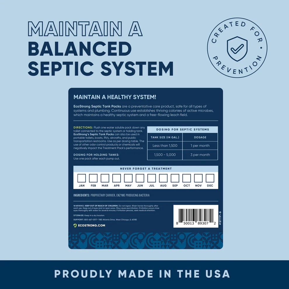 Septic Tank Treatment Packs