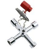 Universal Manhole & Access Key Set - 5-in-1 Multi-Purpose Tool for Septic Tanks & Drainage Systems