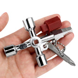 Universal Manhole & Access Key Set - 5-in-1 Multi-Purpose Tool for Septic Tanks & Drainage Systems