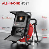 20/30/50M Sewer Camera, 7" Screen Pipeline Inspection Camera with DVR 16GB,23mm Waterproof Camera with 12 LEDs 4500mAH Battery