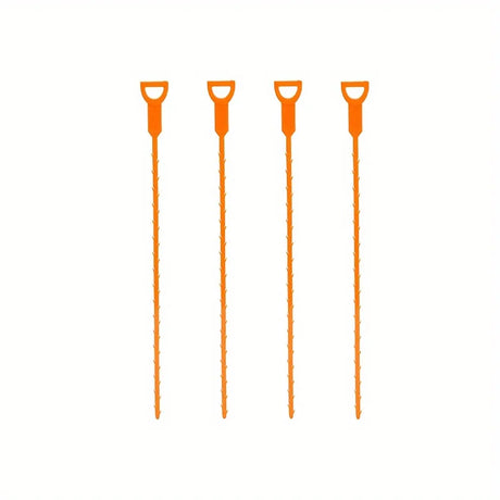 4pcs Drain Hair Foreign Matter Clogging Removal Rod Pipe Unclogging Gadget Applied To The Kitchen Sink At Home, Bathroom Bathtub