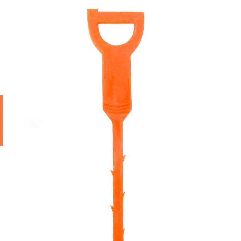 4pcs Drain Hair Foreign Matter Clogging Removal Rod Pipe Unclogging Gadget Applied To The Kitchen Sink At Home, Bathroom Bathtub